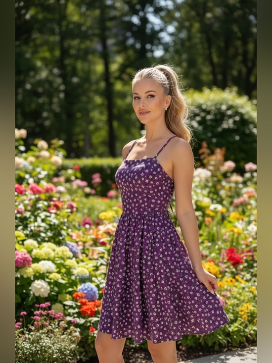Lanz Of Salzburg Dresses & Skirts - Vintage 1960s Lanz Originals Floral Sundress 💜🌿